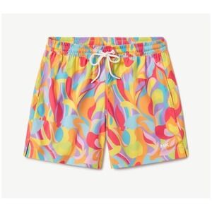 Humankind‎ Swim Trunks Shorts XS Daytrip Unlined 3" Inseam Inclusive Colorful
